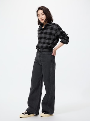 High Rise Wide Jeans