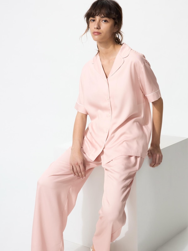 silk pajama woman short pajamas