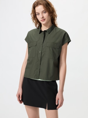 Cotton Short Shirt | Short Sleeve