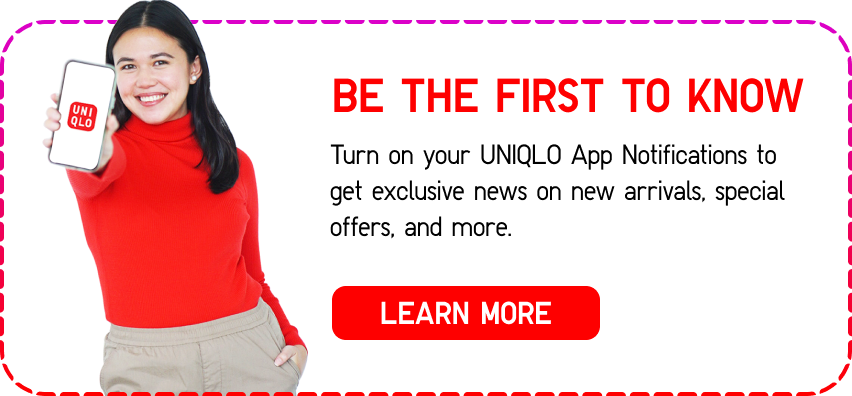 Be the first to know banner