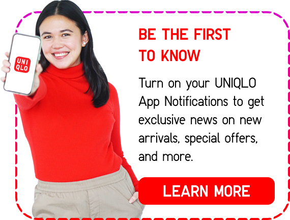 Be the first to know banner