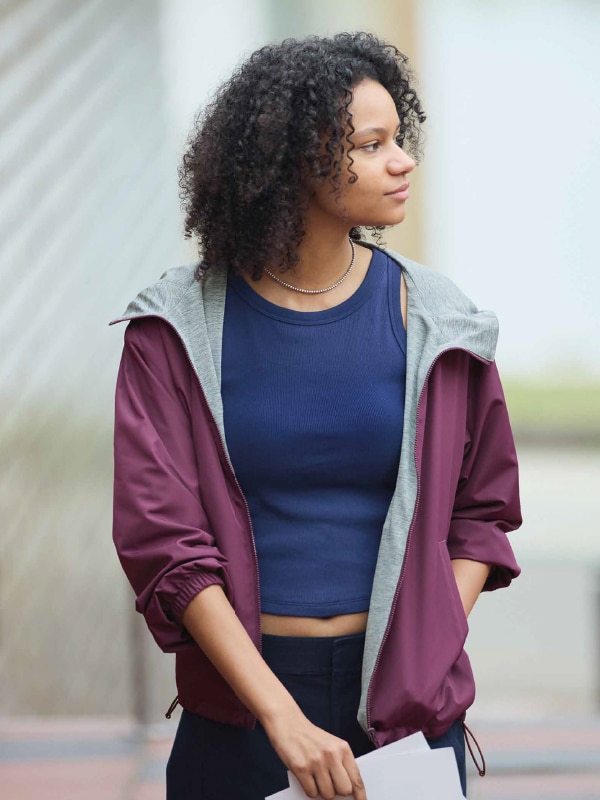 W_Reversible Parka (Water-Repellent)