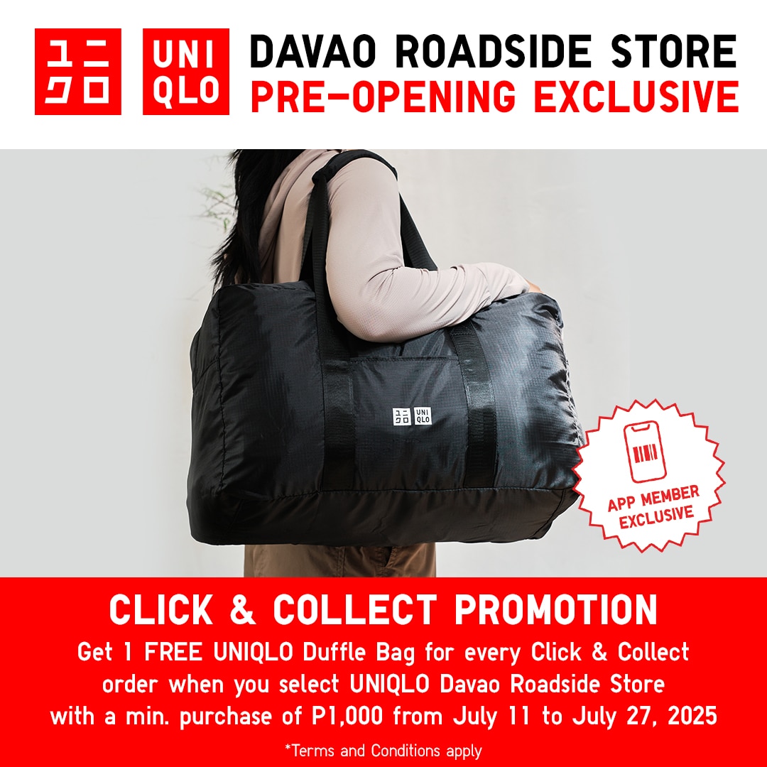 UNIQLO Davao Roadside Store Pre-Opening Exclusive