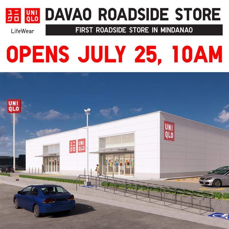 UNIQLO Davao Roadside Store Pre-Opening Exclusive