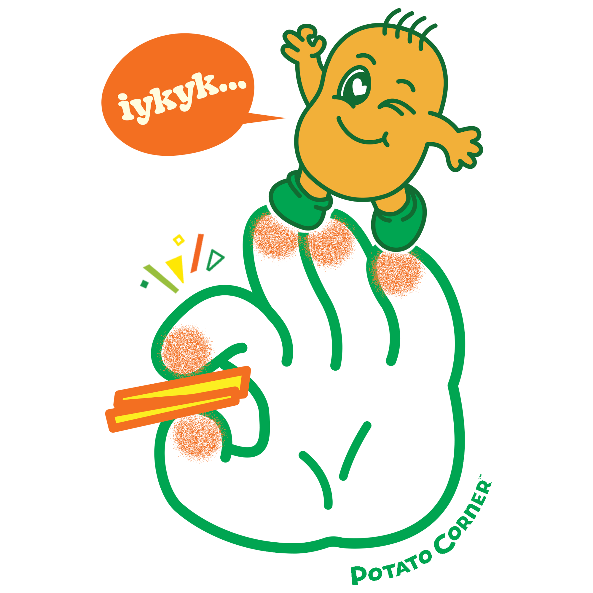 Potato Corner banner