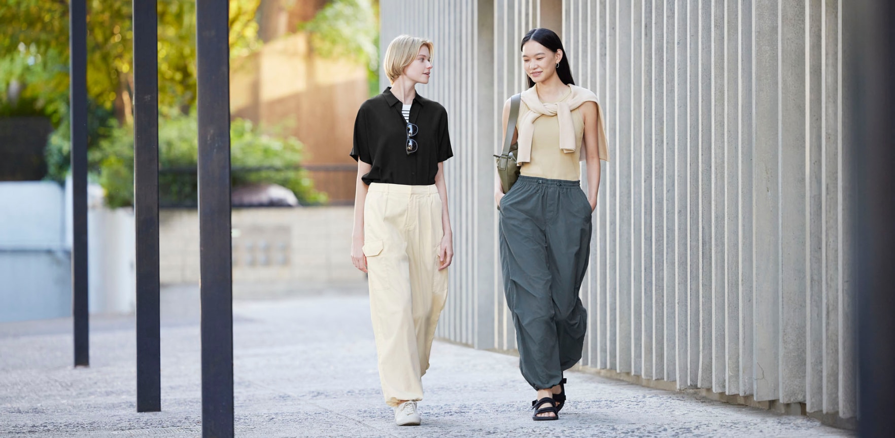 Shop Uniqlo Korean Style Pants Women with great discounts and