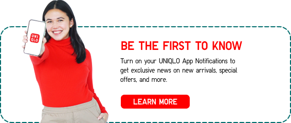Be the first to know banner