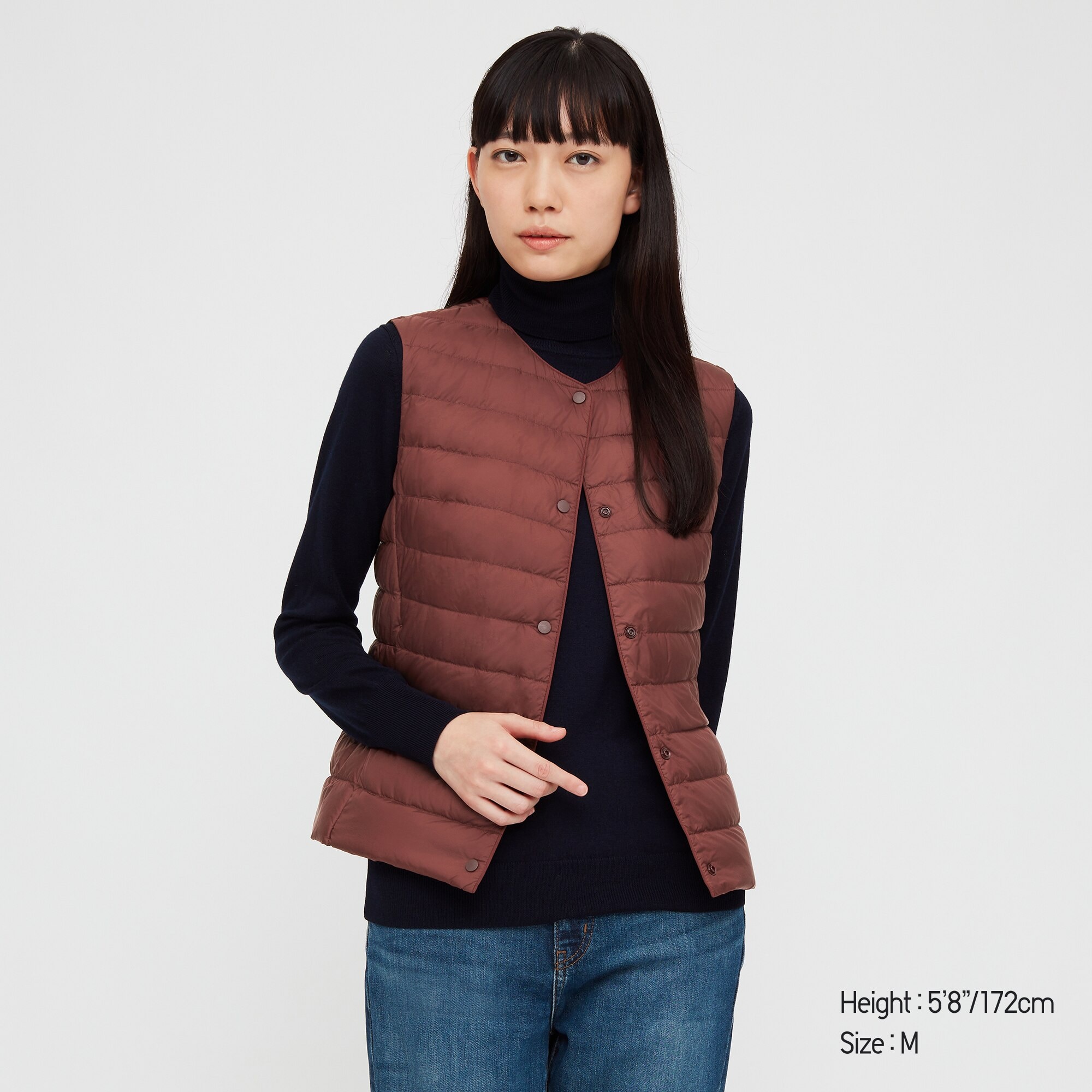 Women ultra light hot sale down vest