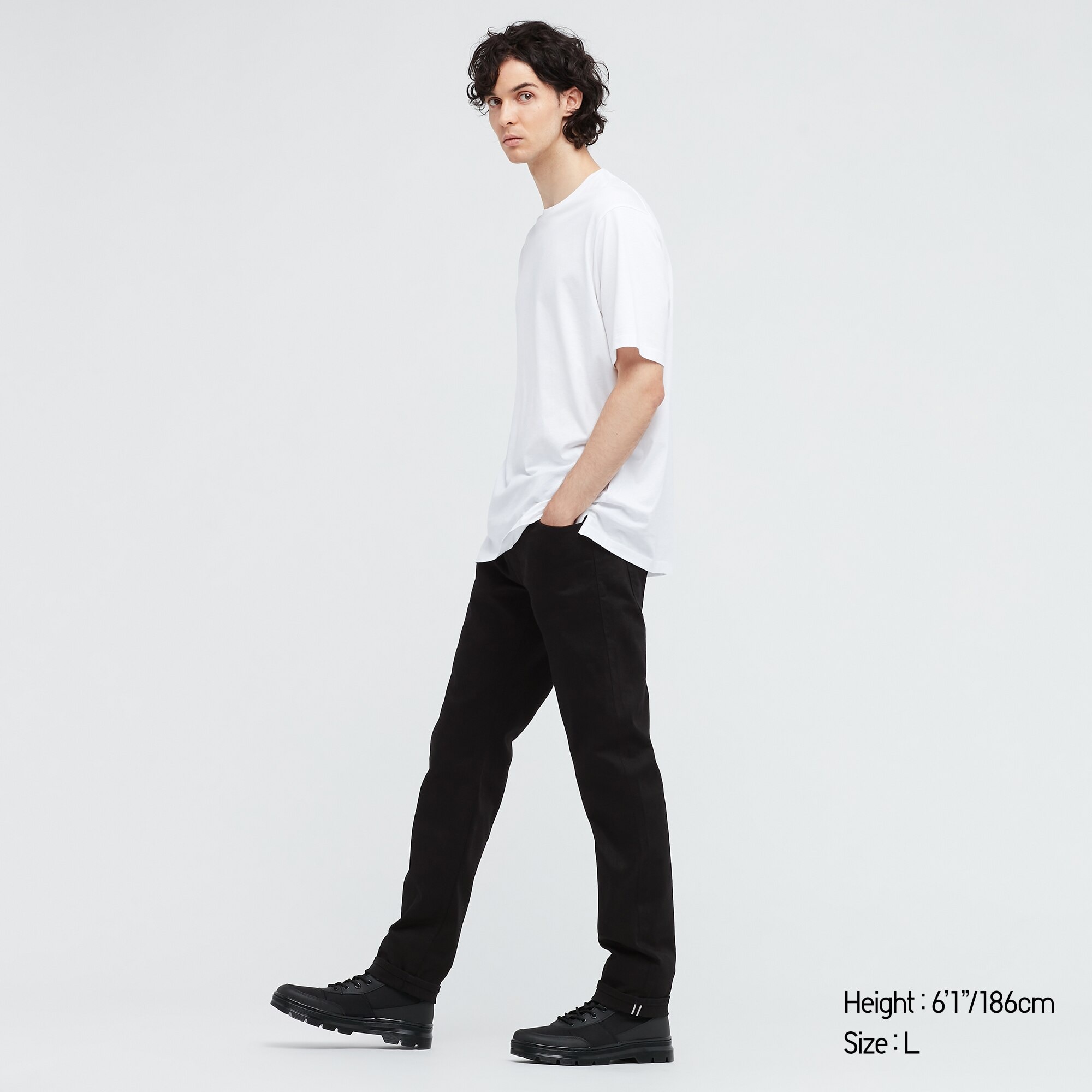 MEN'S +J SUPIMA COTTON RELAXED FIT CREW 