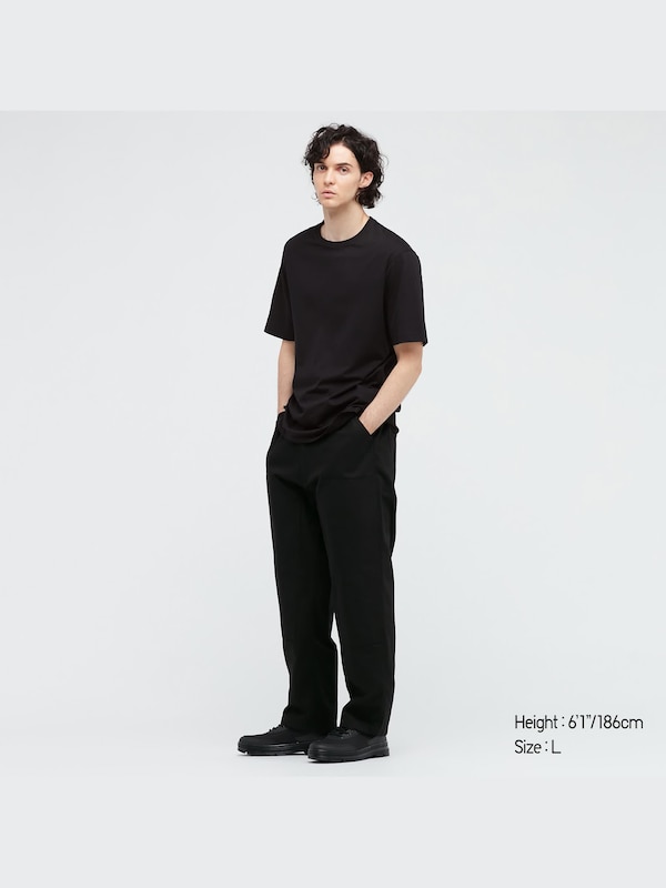+J Supima Cotton Relaxed Fit Crew Neck T-Shirt