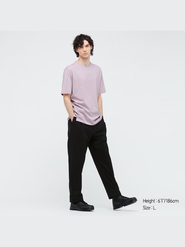 +J Supima Cotton Relaxed Fit Crew Neck T-Shirt
