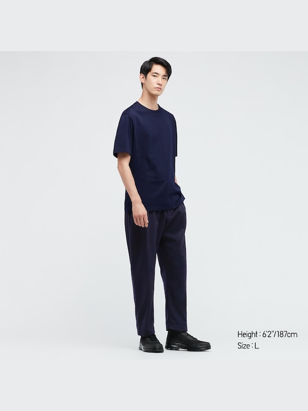 +J Supima Cotton Relaxed Fit Crew Neck T-Shirt
