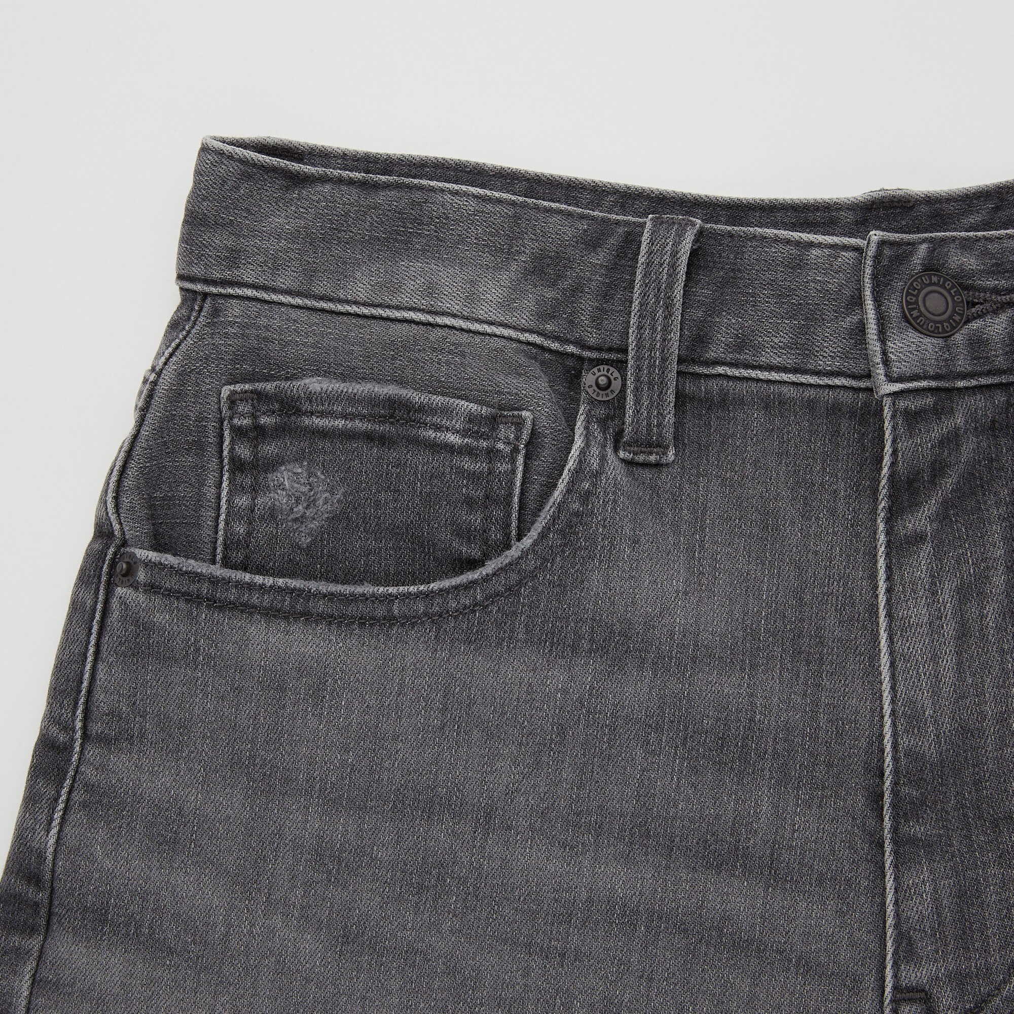 WOMEN'S HIGH RISE DENIM SHORTS | UNIQLO SG