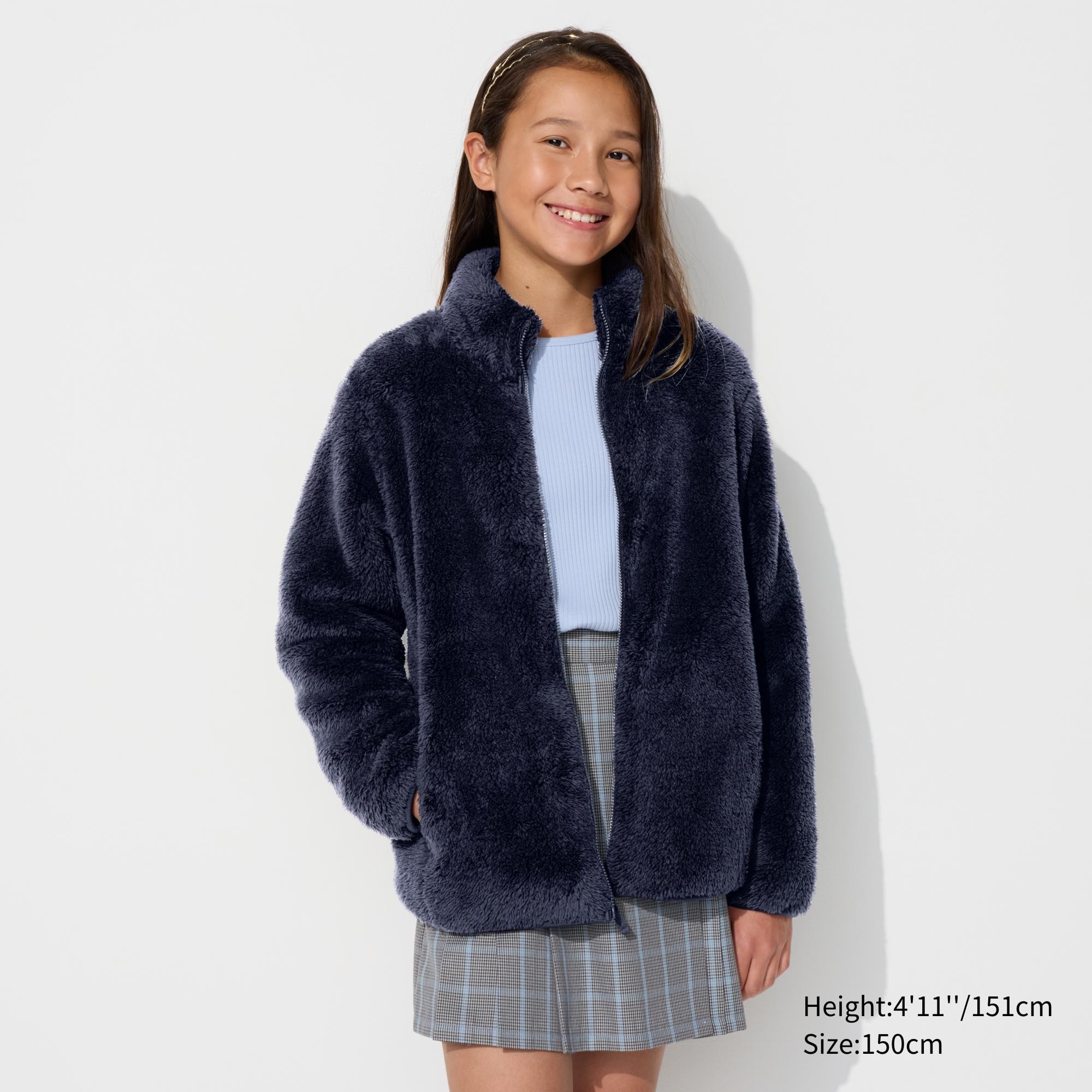 Fuzzy jacket clearance uniqlo