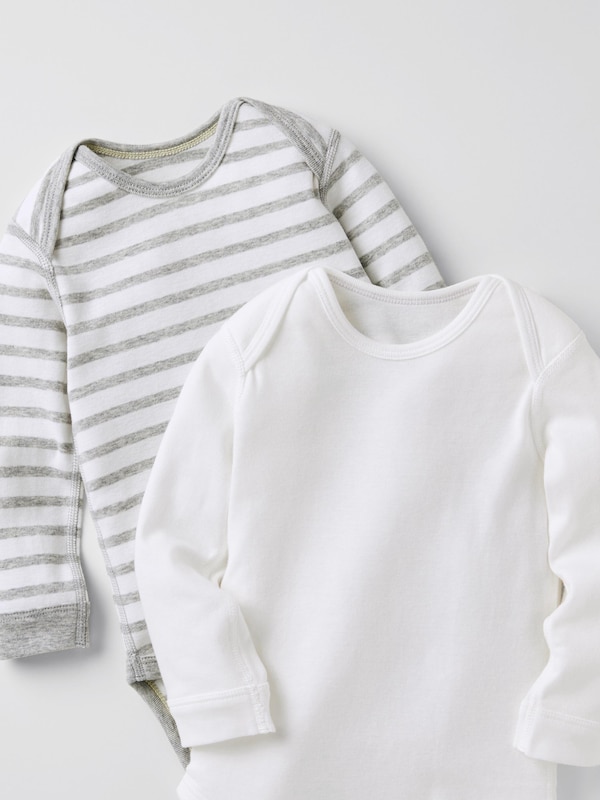Long Sleeve Bodysuit (Striped)