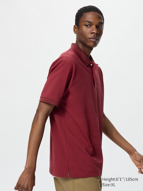 DRY PIQUE SHORT SLEEVE POLO SHIRT UNIQLO SG