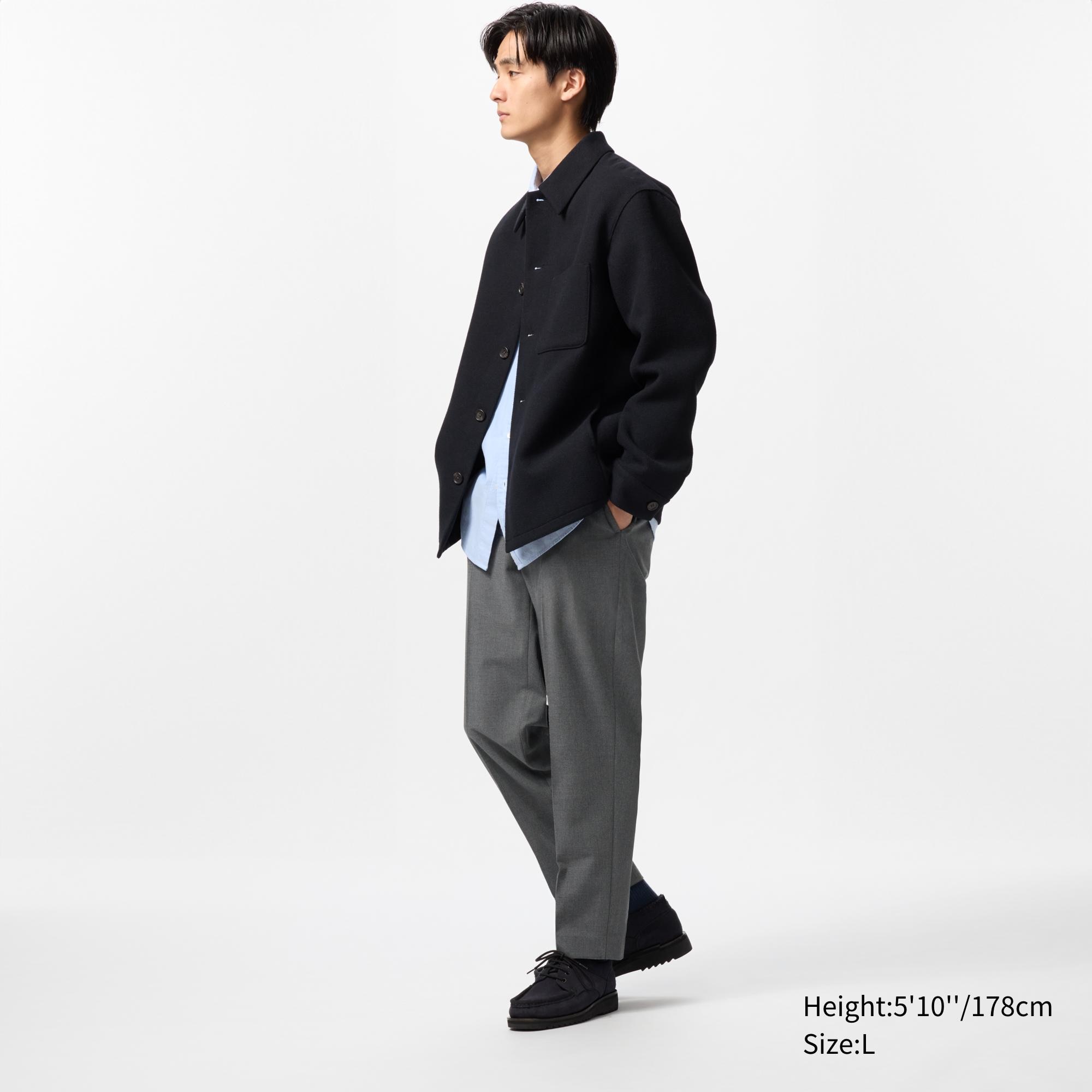 Uniqlo cotton tapered sales ankle length pants