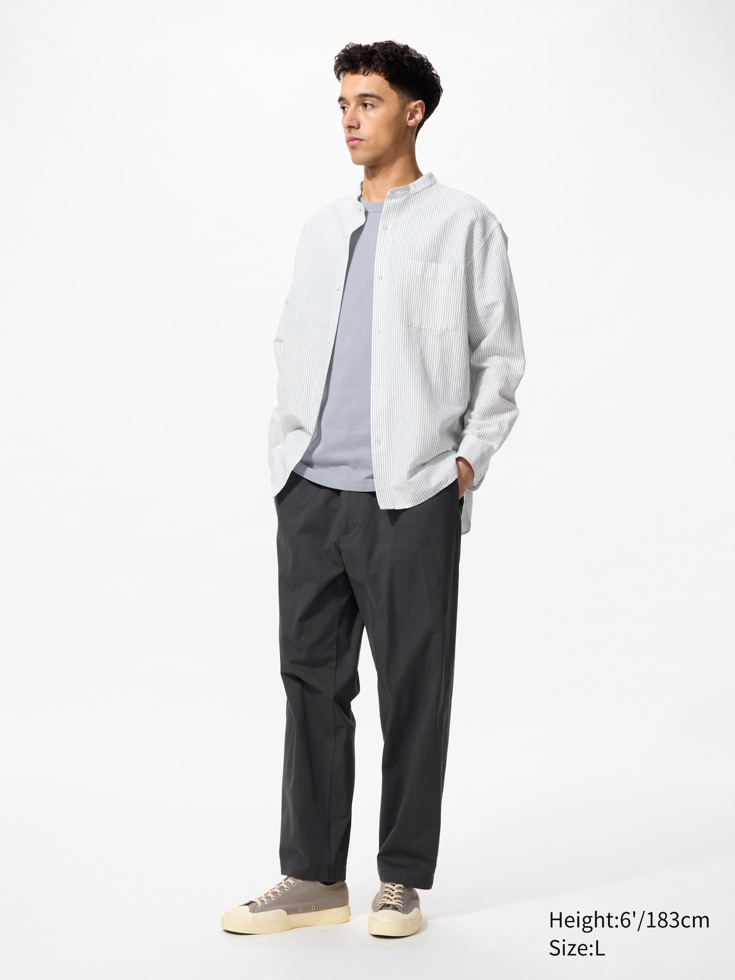 COTTON RELAXED ANKLE PANTS UNIQLO SG