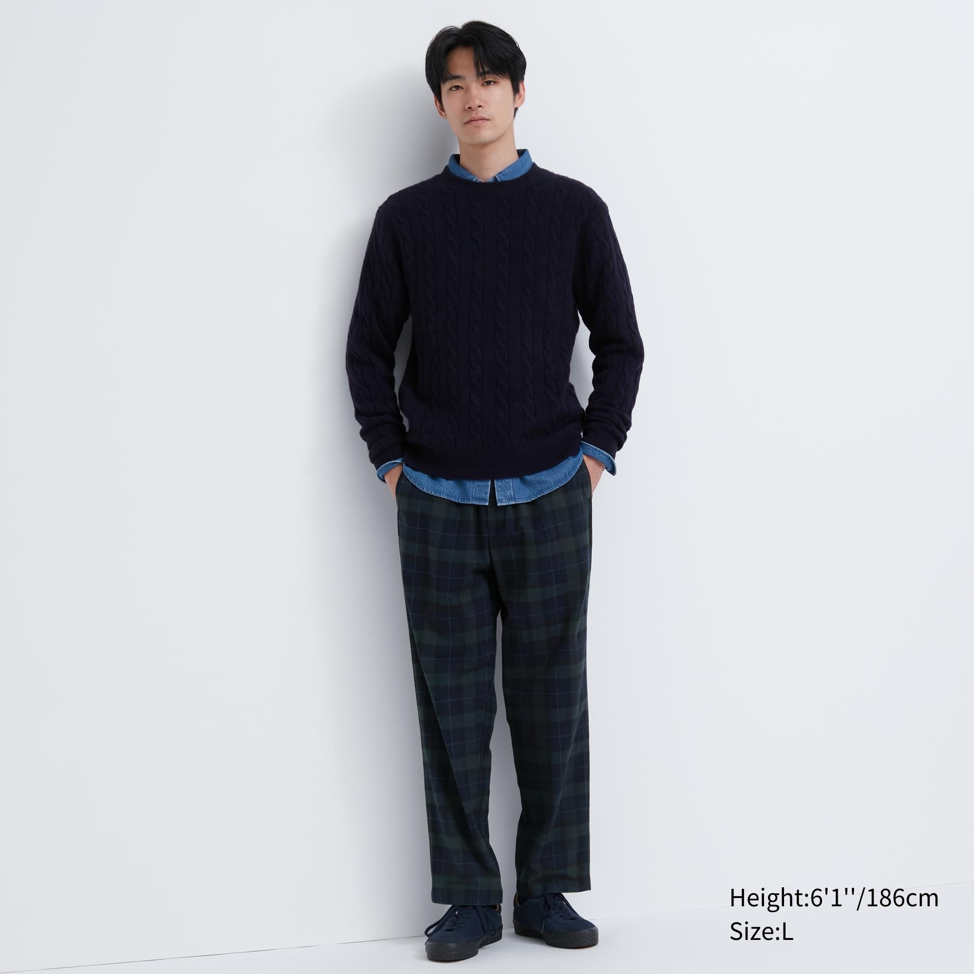 Uniqlo sale checkered pants