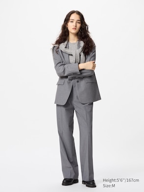 Pleated Wide Pants (Regular Length)