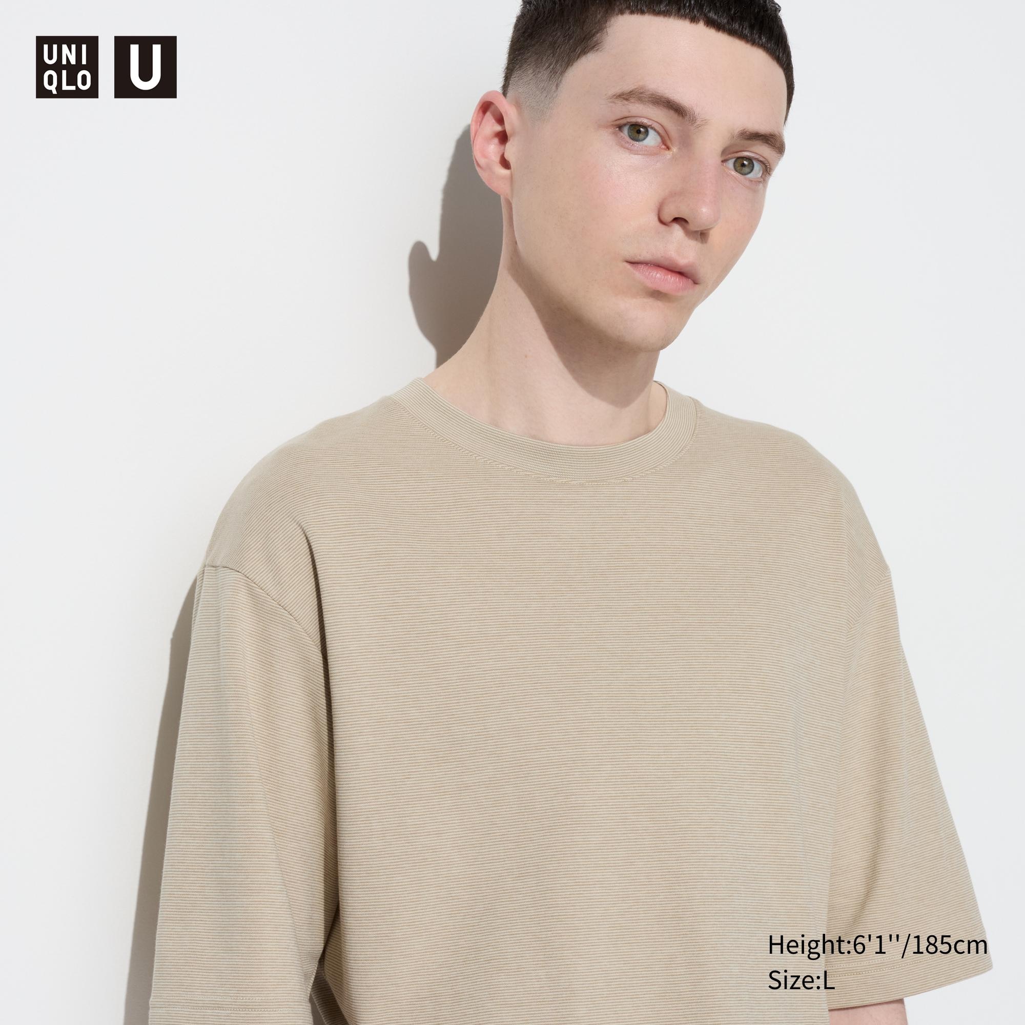 Crew neck store shirt uniqlo