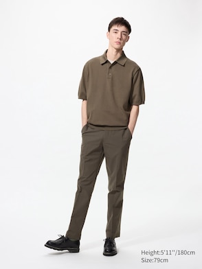 Miracle Air Pants (Cotton Like) (Length: 76・85cm) (Co-ord)