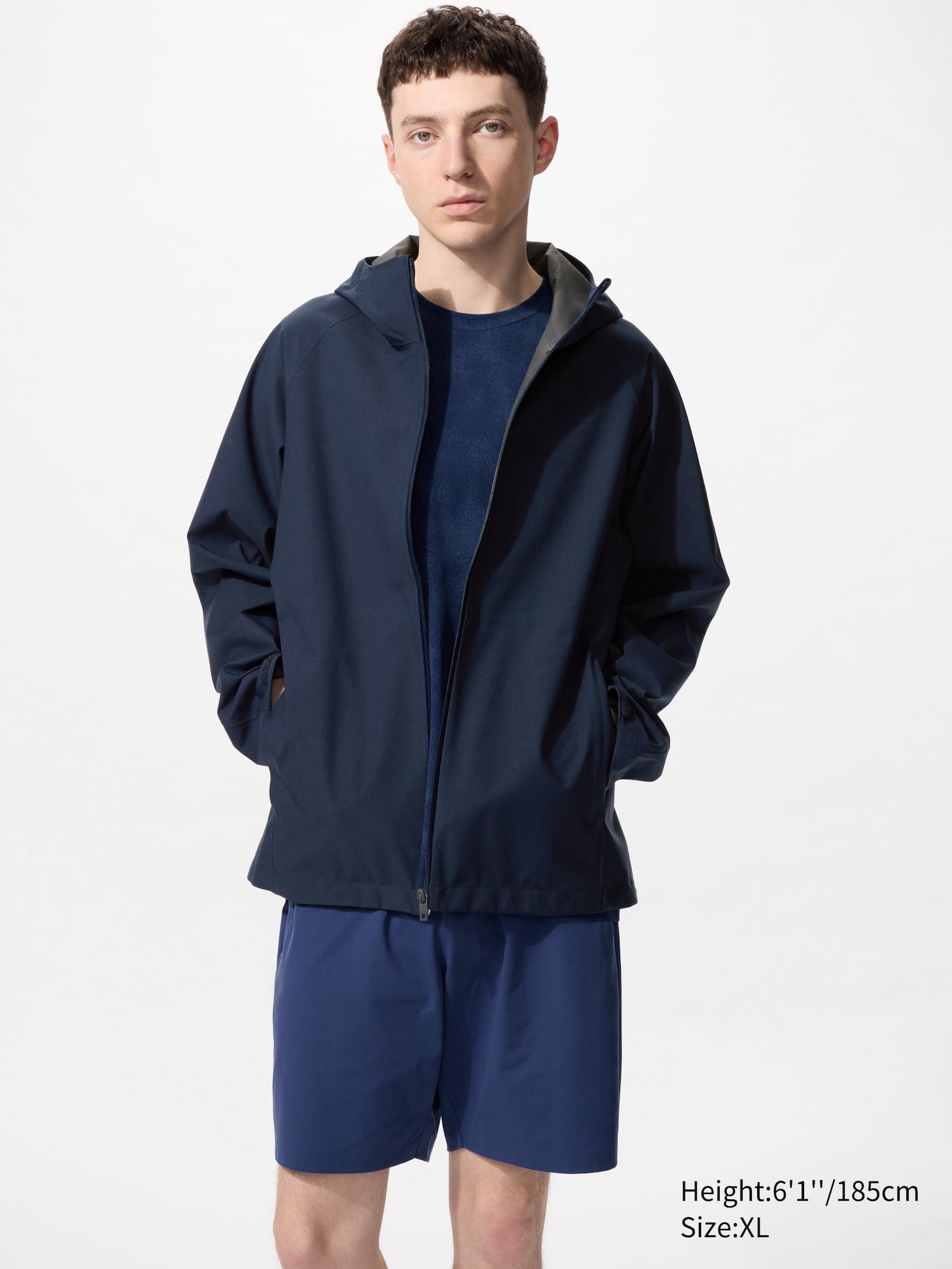 MEN S BLOCKTECH PARKA 3D CUT UNIQLO SG