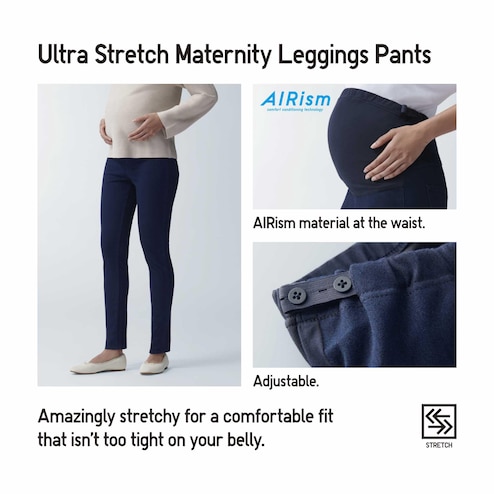 Ultra Stretch Leggings Pants (Longer Length: 75cm)