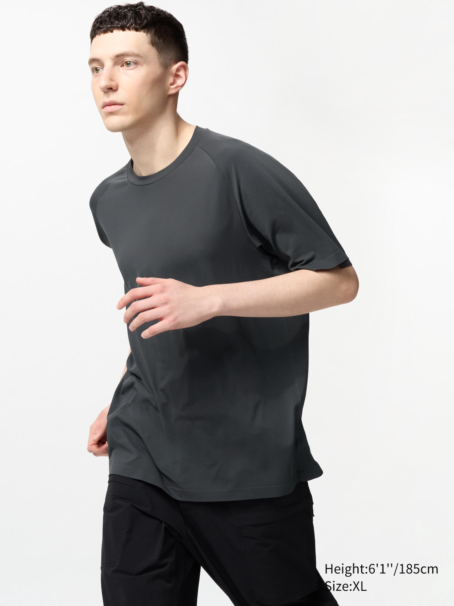 MEN'S DRY-EX SHORT SLEEVE T-SHIRT | UNIQLO SG