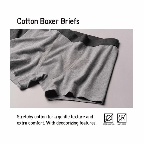 Cotton Boxer Briefs (Low Rise)