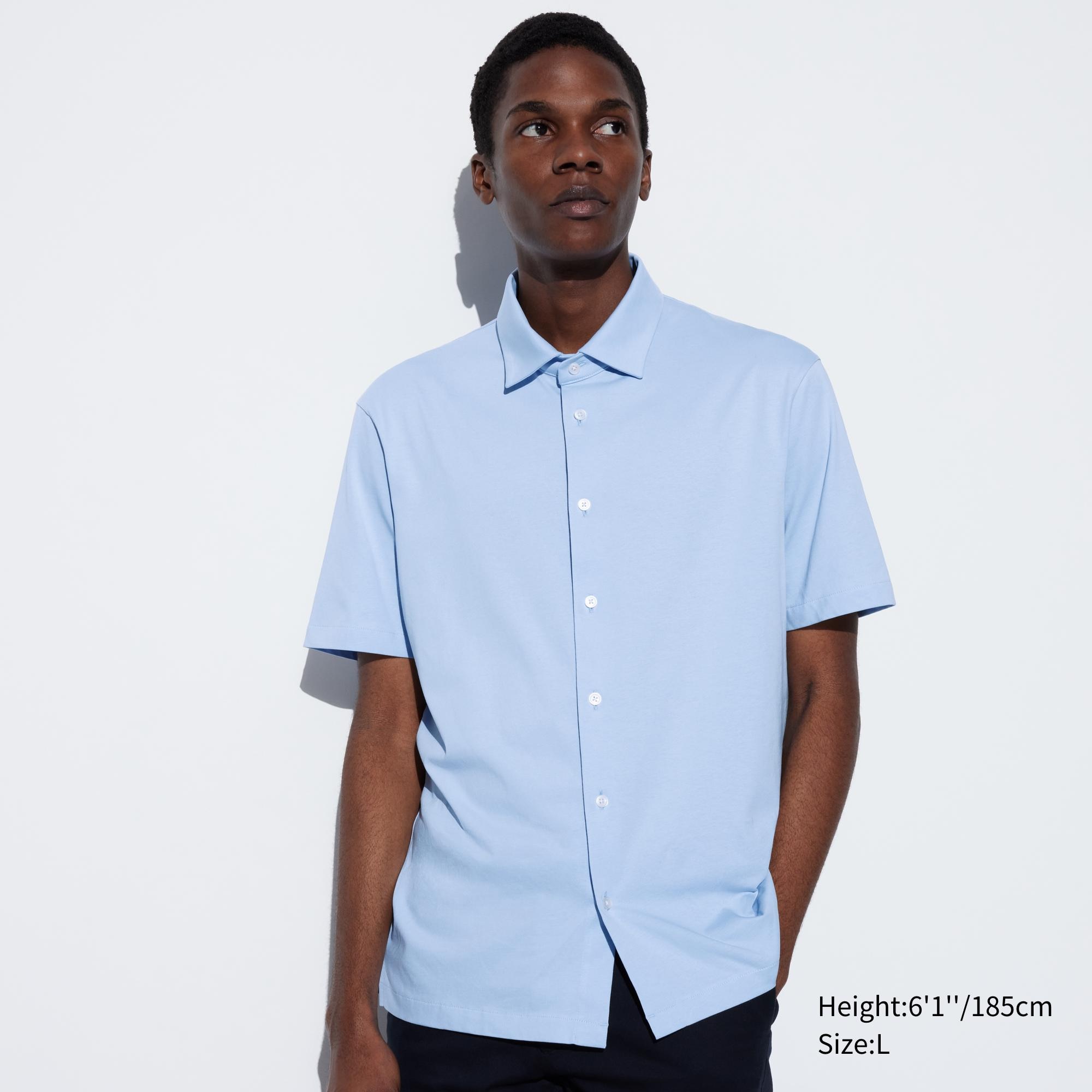 Uniqlo short sleeve store dress shirt