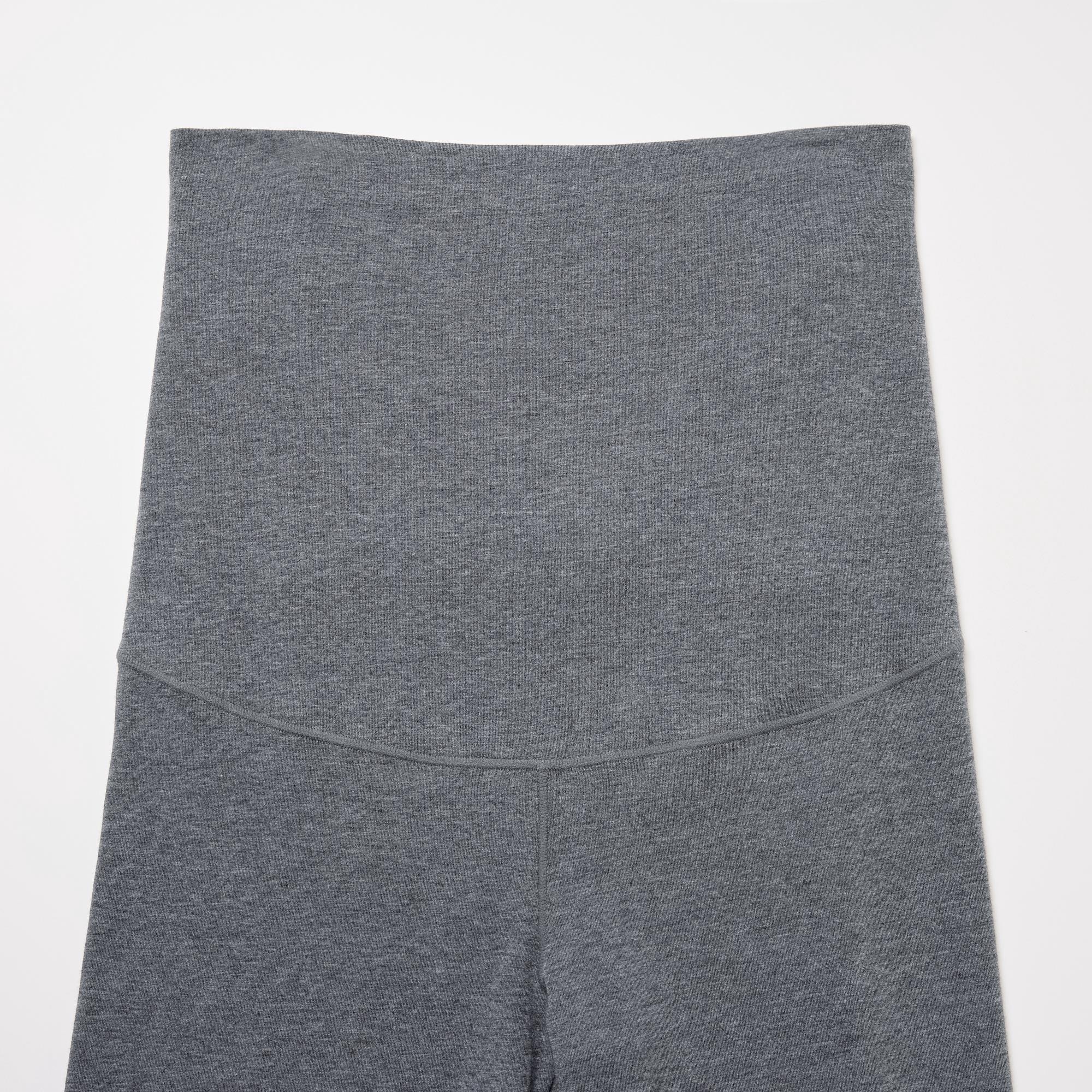 No elastic at the waist for a non-constrictive fit.