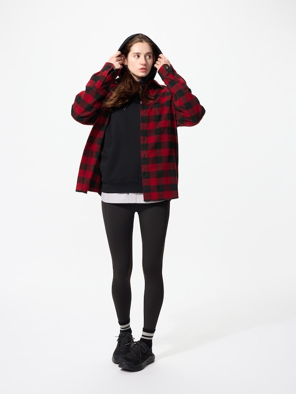 Flannel Regular Collar Long Sleeve Checked Shirt