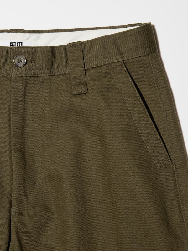 Wide Fit Chino Pants