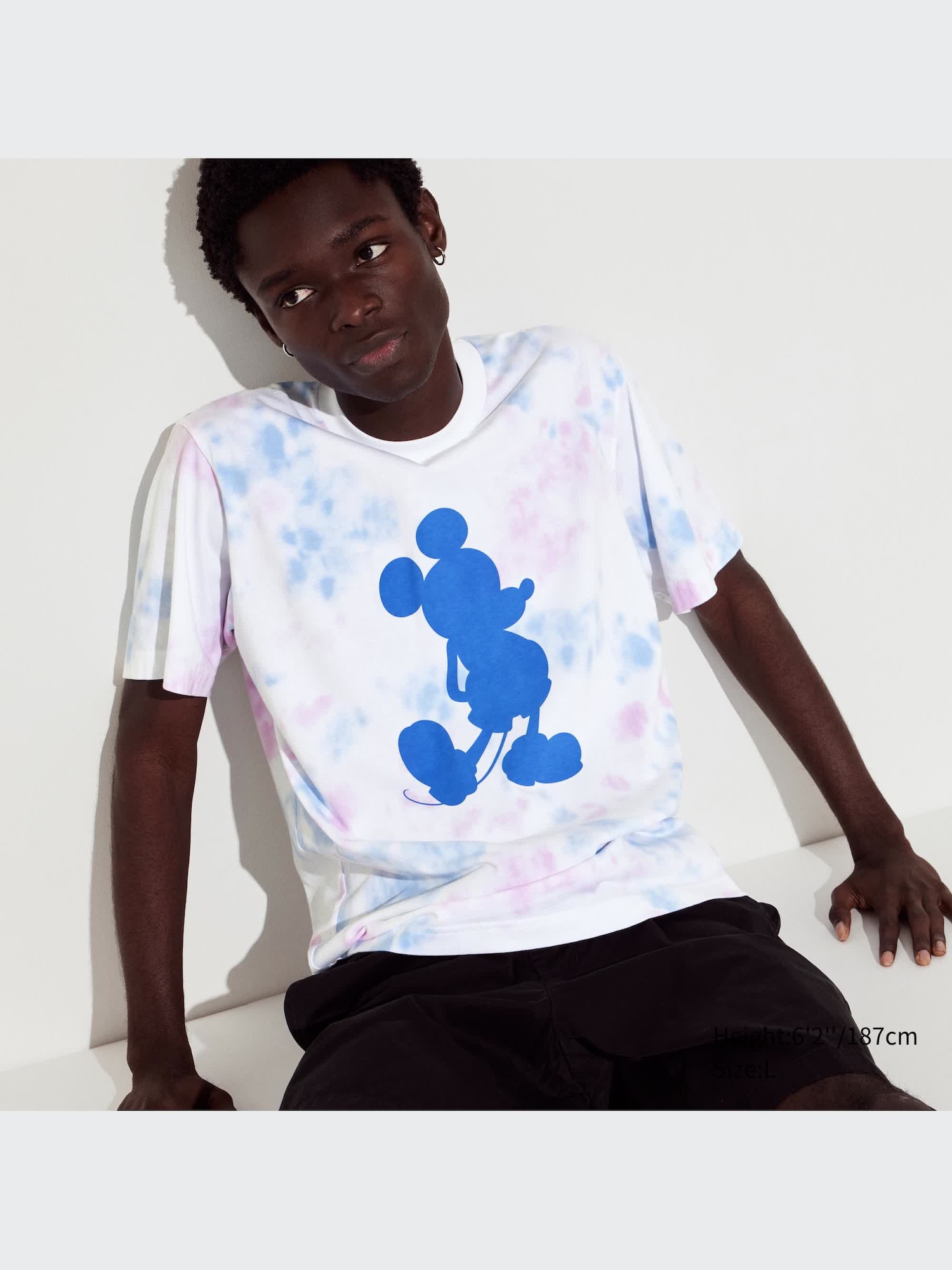 uniqlo tie dye shirt