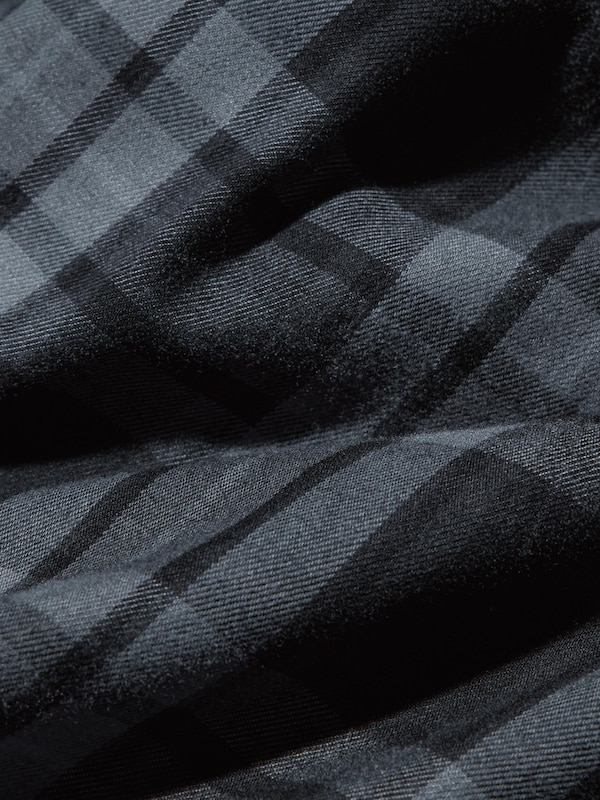 Flannel Easy Ankle Pants (Checked)