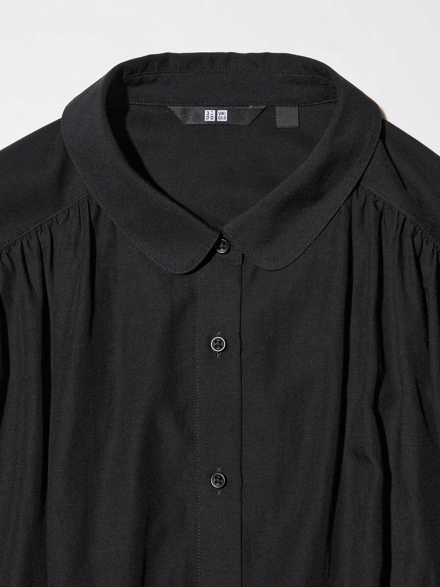 WOMEN'S SOFT LAWN GATHERED BLOUSE | UNIQLO SG