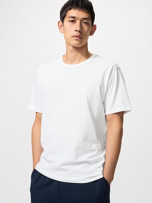 AIRism Cotton Crew Neck T-Shirt