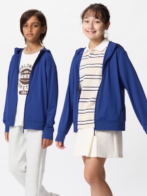 KIDS AIRism UV Protection Full Zip Hoodie