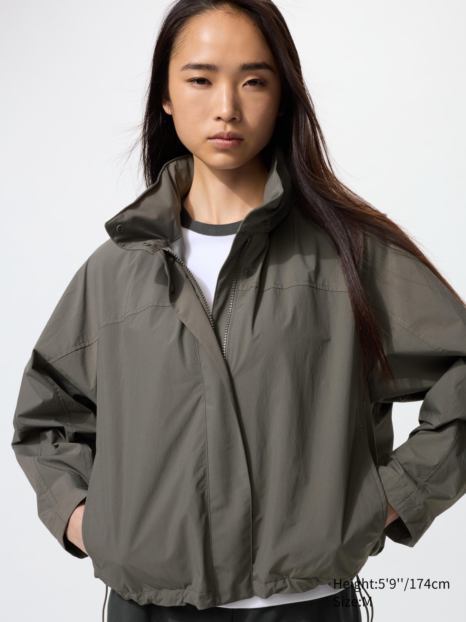 WOMEN'S WINDPROOF STAND BLOUSON | UNIQLO SG
