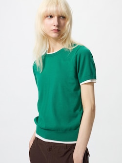 UV Protection Crew Neck Sweater