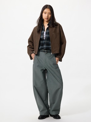 Jersey Barrel Leg Pants (Regular Length)