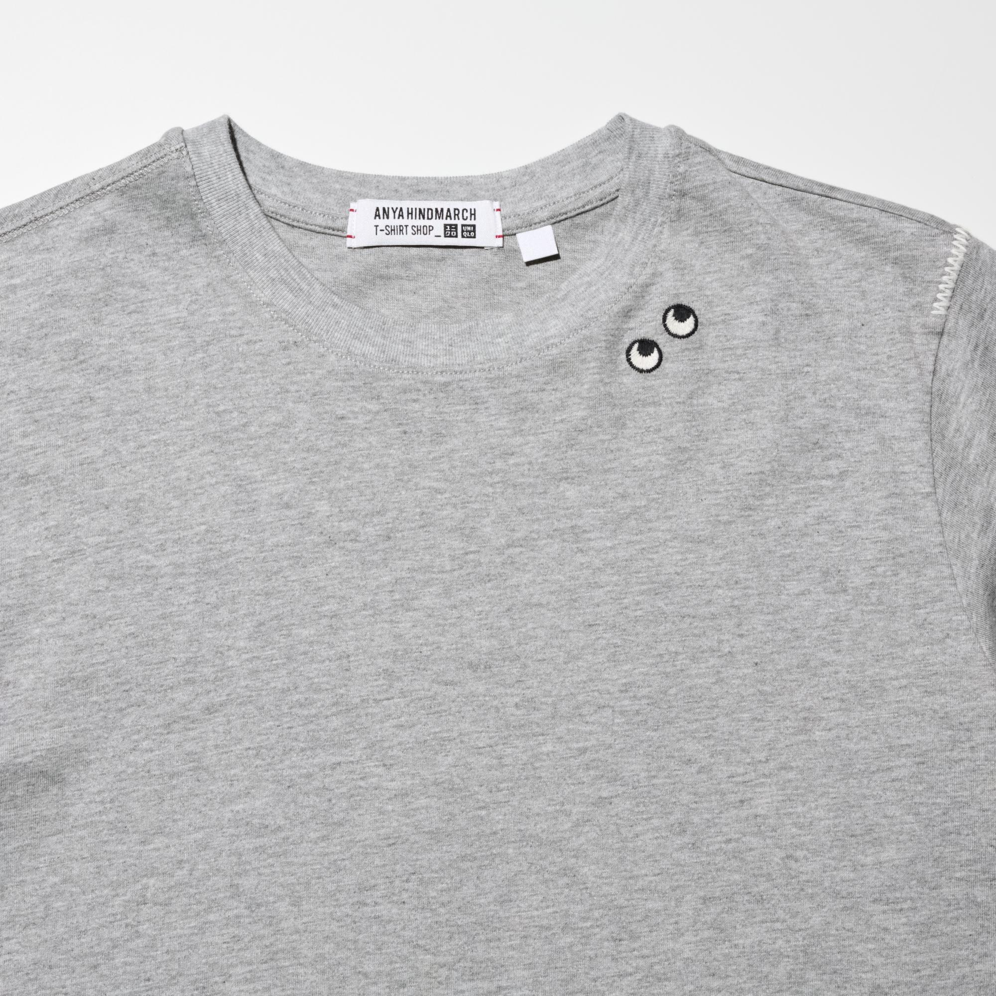 ユニクロ アニヤハインドマーチ Tシャツ T1BOXY ブラック XXL
