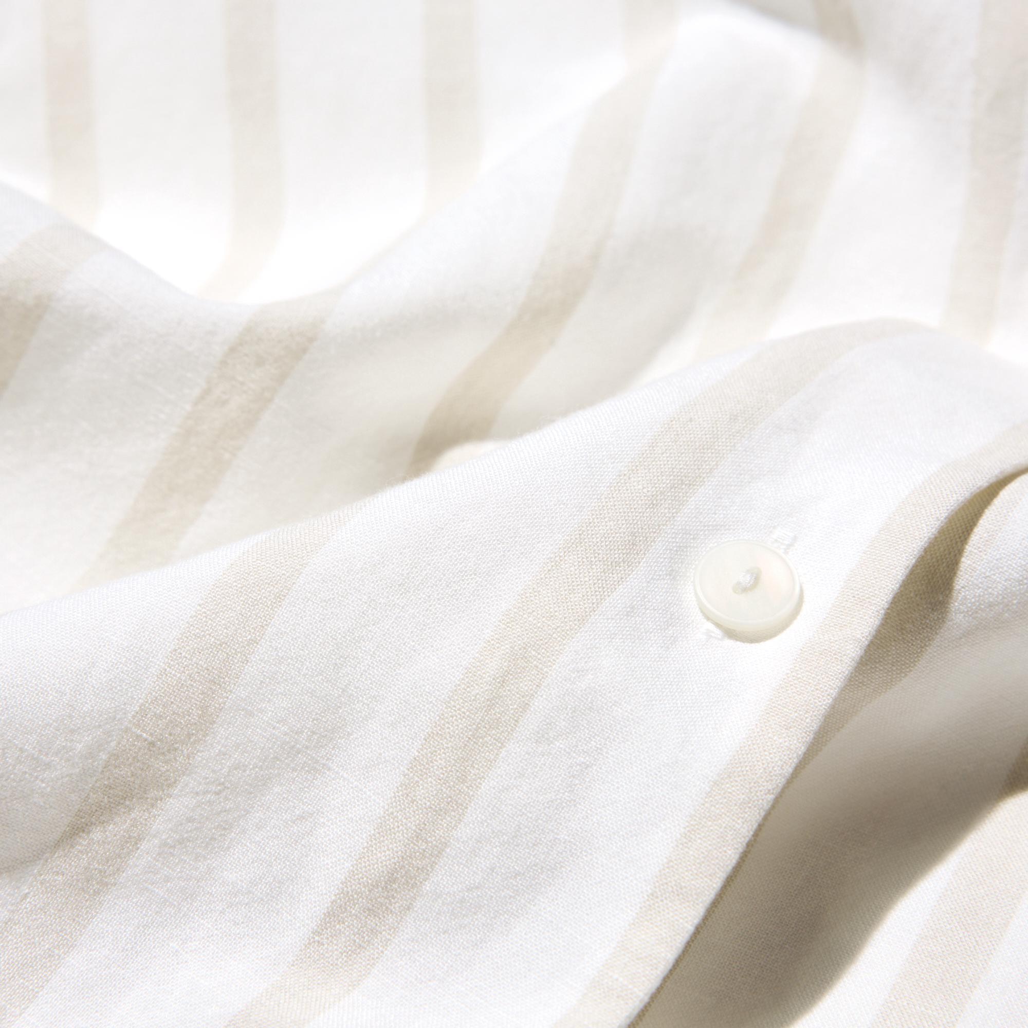 The smooth texture of rayon with the cool feel of linen.