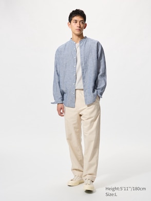 Linen Blend Easy Shorts