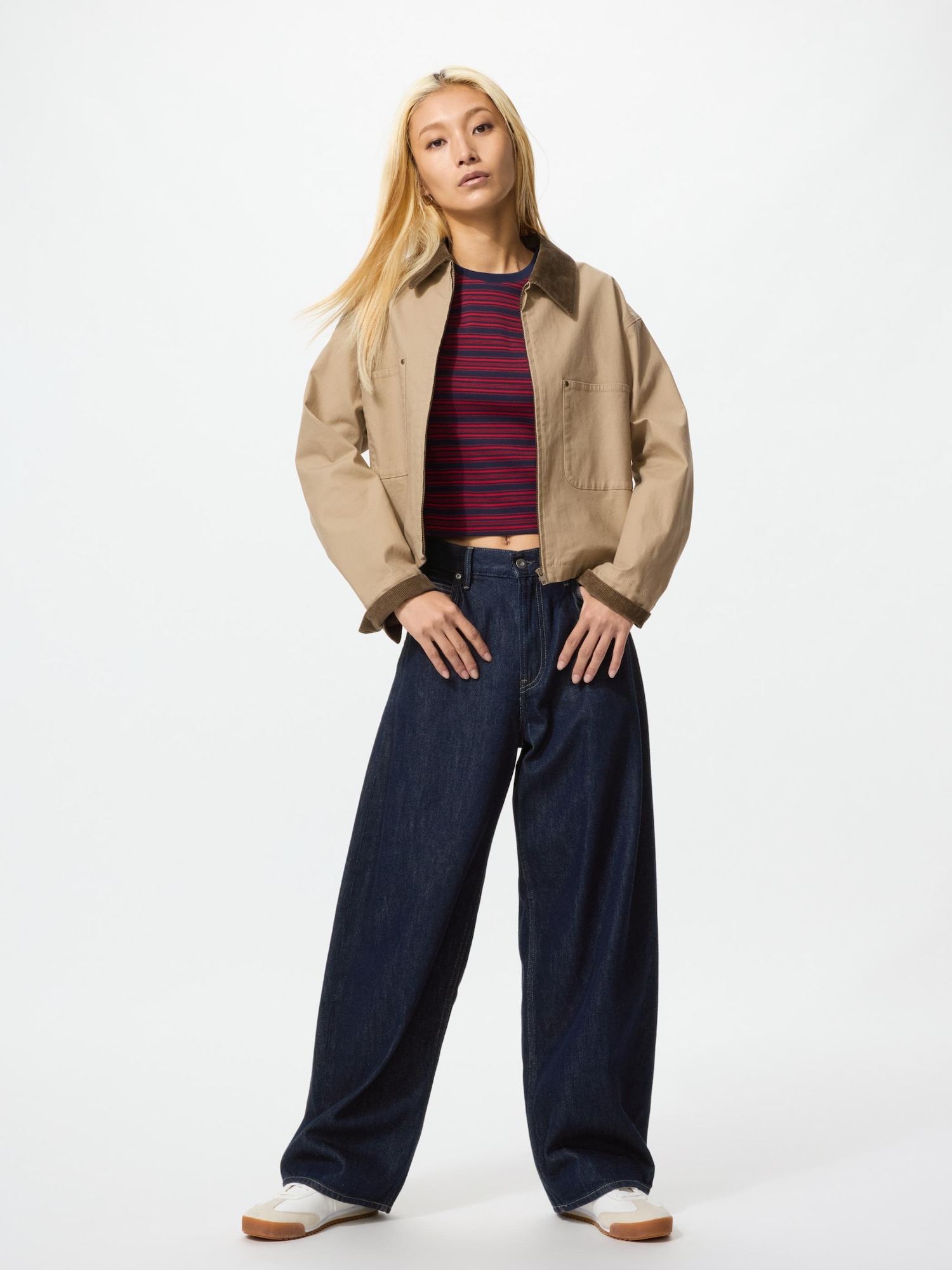 ZIP UP SHORT JACKET | UNIQLO SG