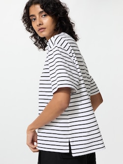 AIRism Cotton T Striped
