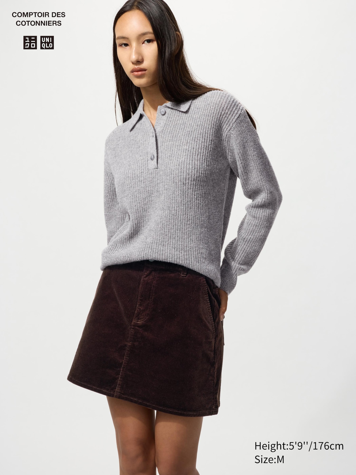 WOMEN'S CORDUROY MINI SKIRT | UNIQLO SG