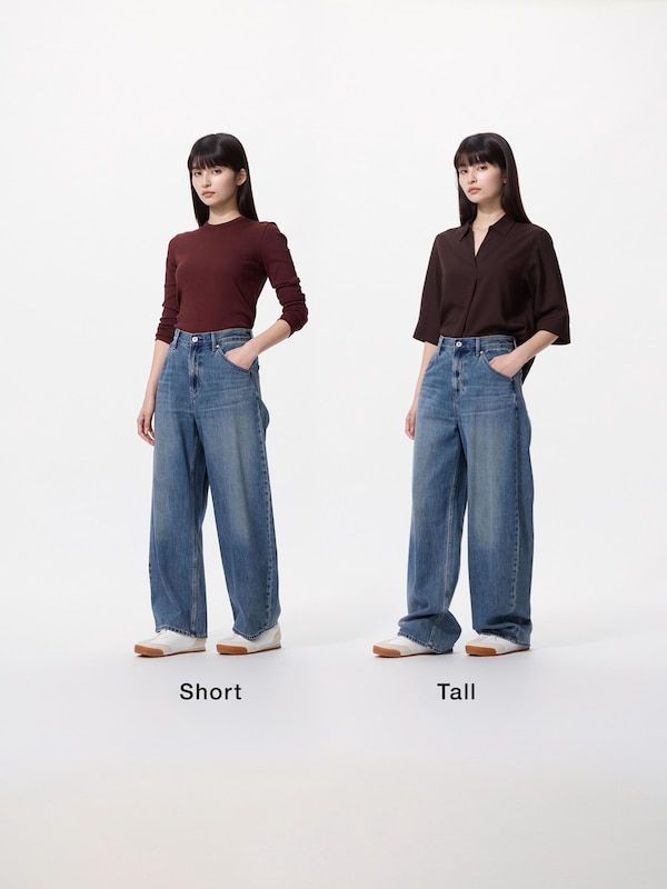Baggy Barrel Leg Jeans