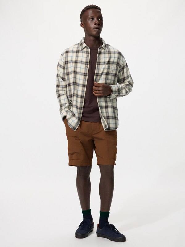 Flannel Checked Shirt Long Sleeve